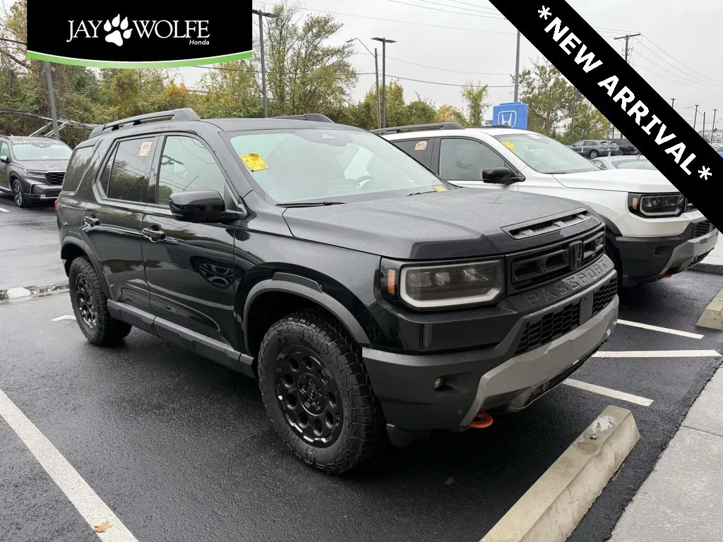 Used 2026 Honda Passport TrailSport Elite Blackout with VIN 5FNYF9H80TB017290 for sale in Kansas City