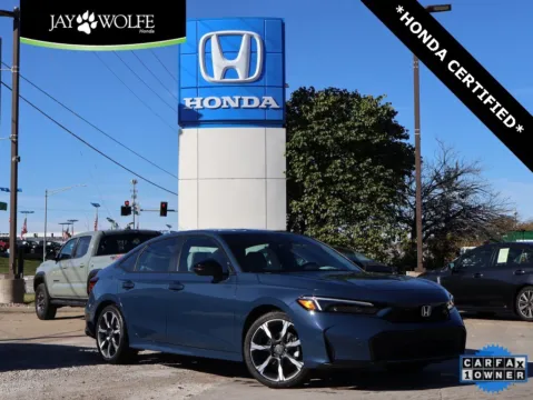 Blue 2025 Honda Civic Sedan Hybrid Sport for sale in Kansas City, MO