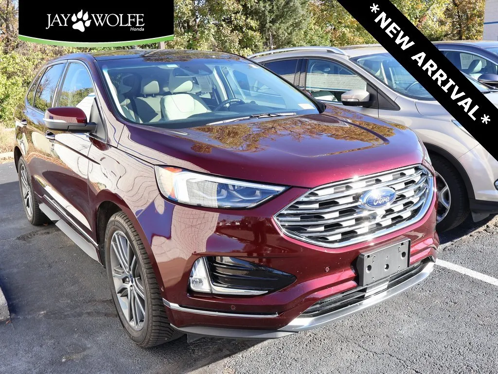 Used 2019 Ford Edge Titanium with VIN 2FMPK4K97KBC20695 for sale in Kansas City