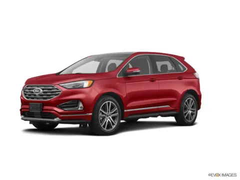Red 2019 Ford Edge Titanium for sale in Kansas City, MO