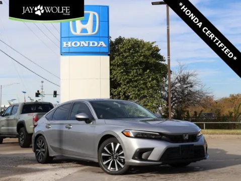 Silver 2024 Honda Civic Hatchback EX-L for sale in Kansas City, MO