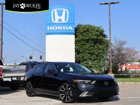 Black 2025 Honda Accord Hybrid Touring for sale in Kansas City, MO