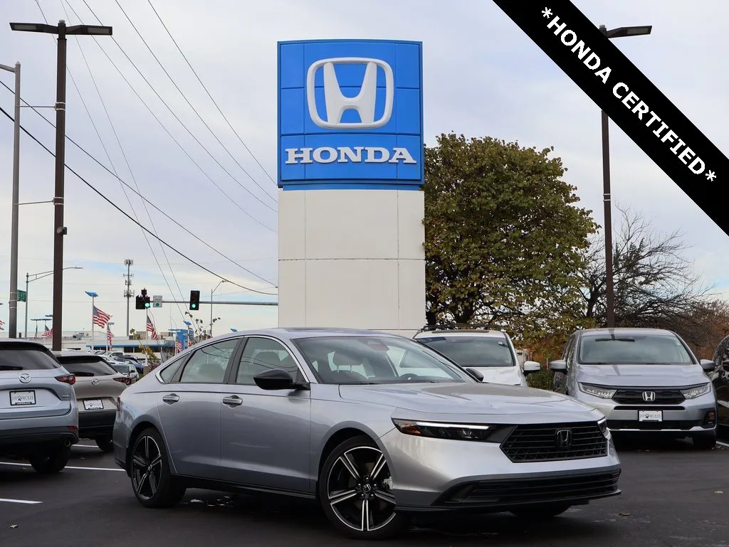 Silver 2025 Honda Accord Hybrid Sport for sale in Kansas City, MO