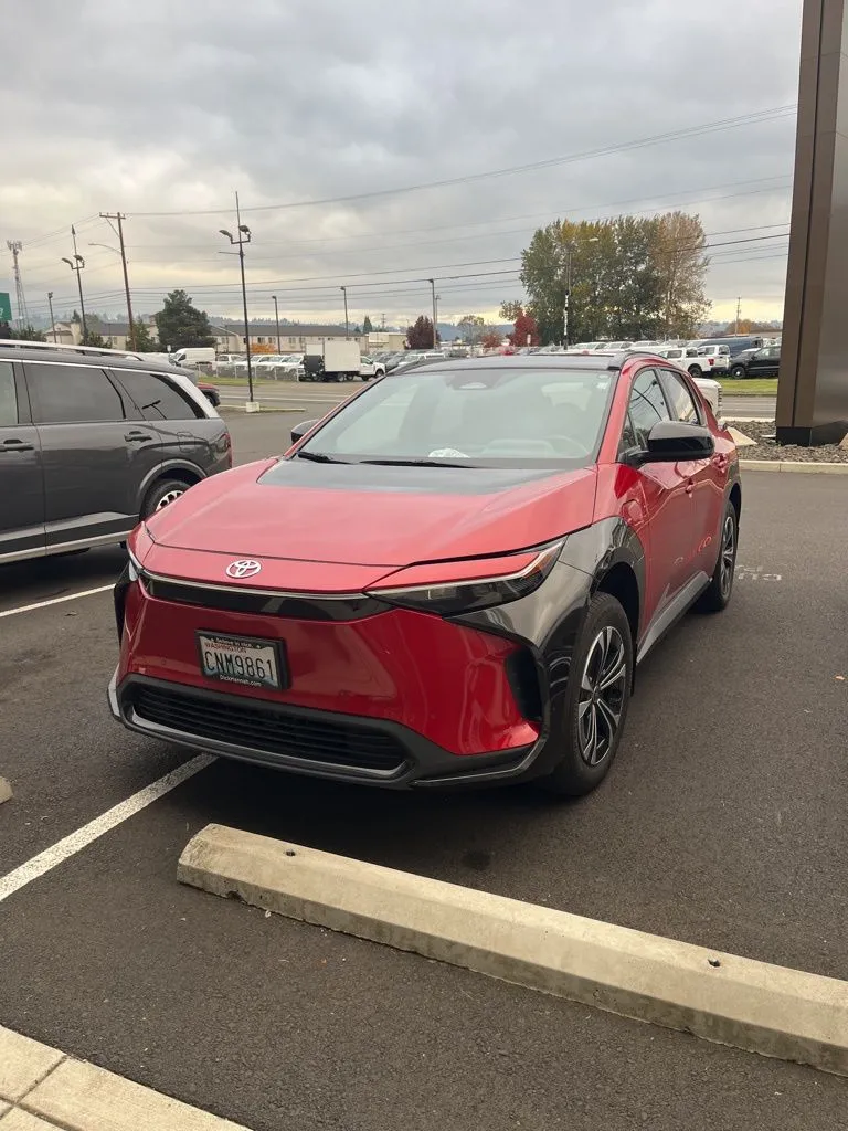 Red 2024 Toyota bZ4X XLE for sale in Longview, WA