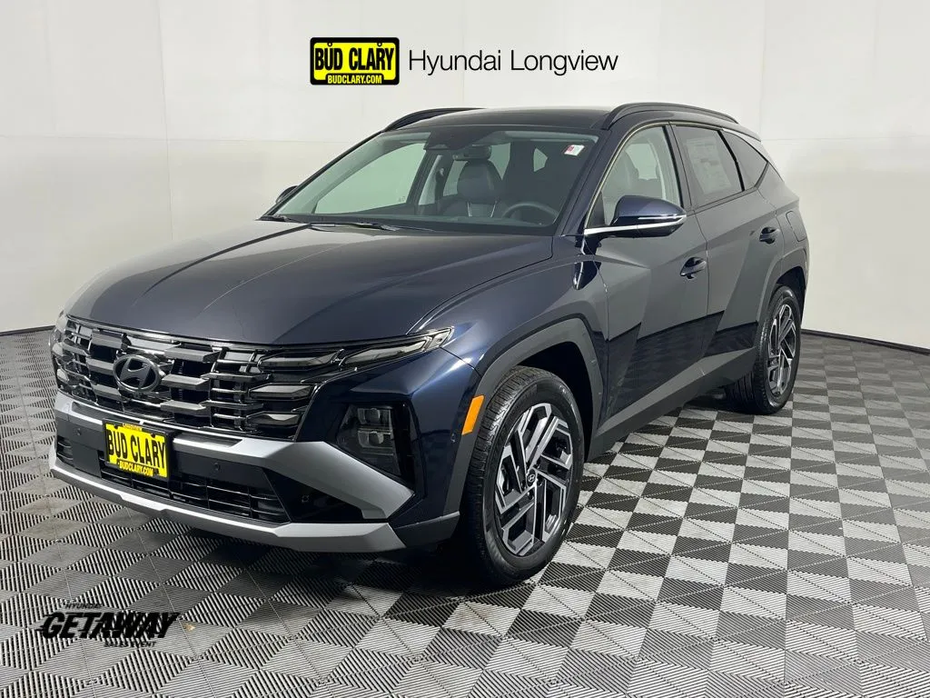 Blue 2026 Hyundai Tucson Hybrid Limited for sale in Longview, WA