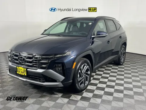 Blue 2026 Hyundai Tucson Hybrid Limited for sale in Longview, WA