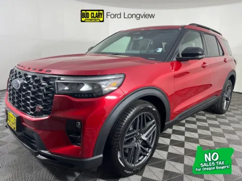 Red 2025 Ford Explorer ST for sale in Longview, WA