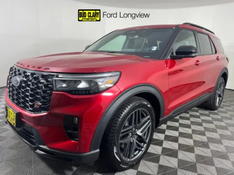 Red 2025 Ford Explorer ST for sale in Longview, WA