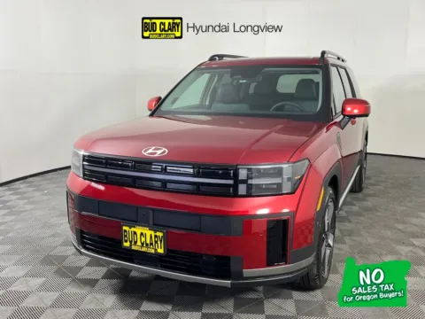 Red 2026 Hyundai Santa Fe Hybrid Limited for sale in Longview, WA