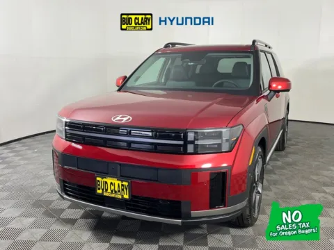 Red 2026 Hyundai Santa Fe Hybrid Limited for sale in Longview, WA
