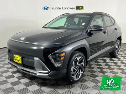 Black 2026 Hyundai Kona SEL Premium for sale in Longview, WA
