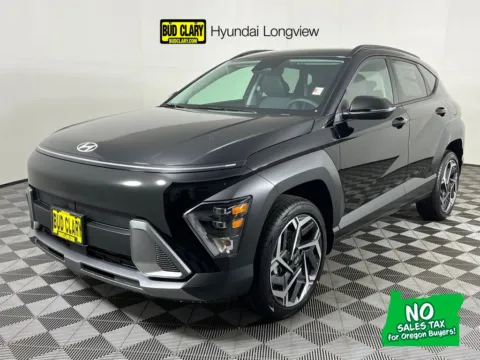 Black 2026 Hyundai Kona SEL Premium for sale in Longview, WA