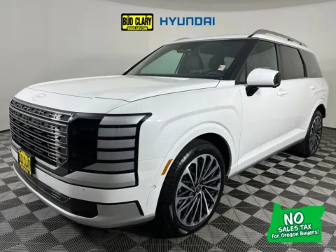 White 2026 Hyundai Palisade Calligraphy for sale in Longview, WA
