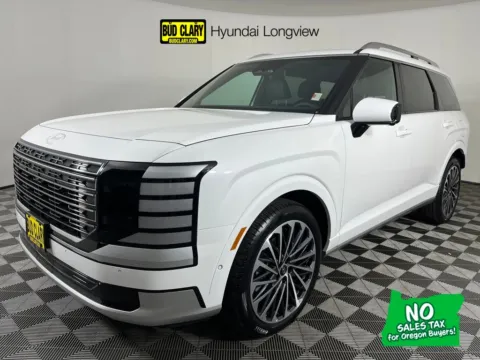 White 2026 Hyundai Palisade Calligraphy for sale in Longview, WA