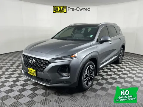 Gray 2019 Hyundai Santa Fe Ultimate for sale in Longview, WA