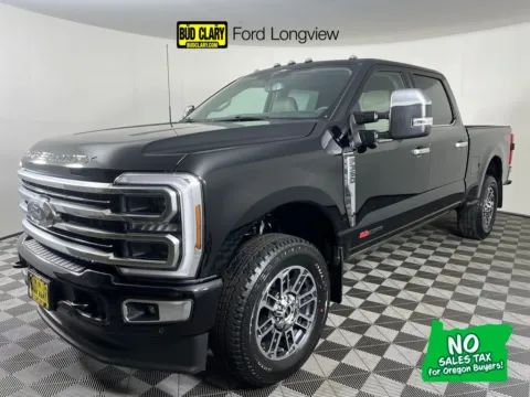 Black 2026 Ford F-350SD Platinum for sale in Longview, WA