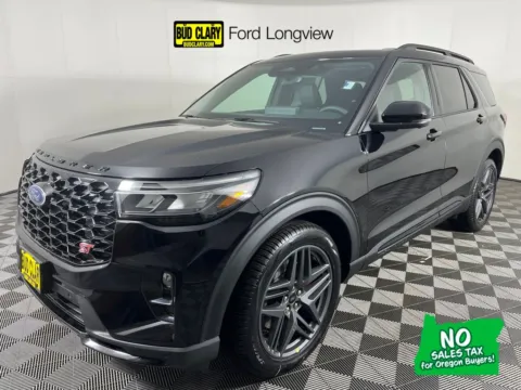 Black 2026 Ford Explorer ST for sale in Longview, WA