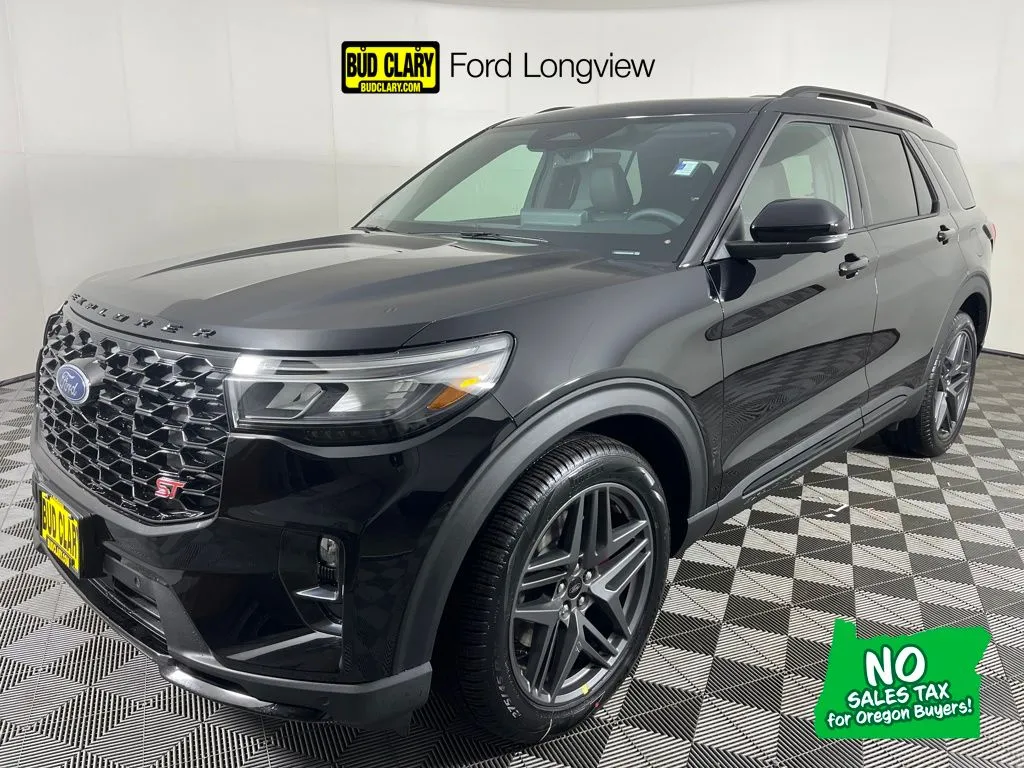 Black 2026 Ford Explorer ST for sale in Longview, WA