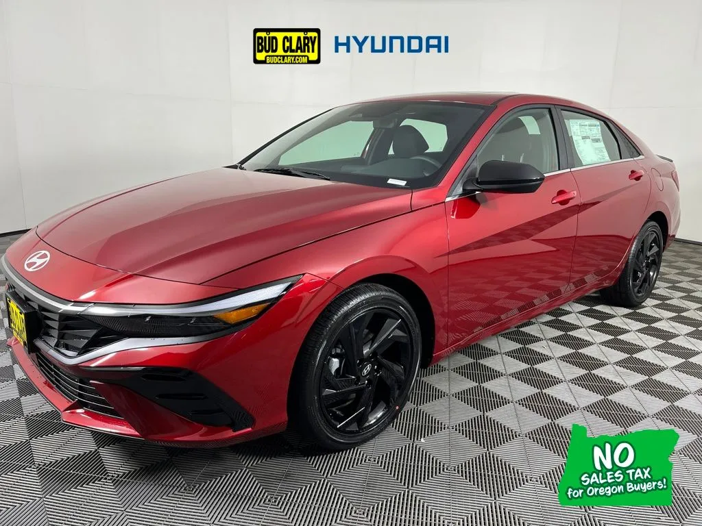 Red 2026 Hyundai Elantra SEL Sport for sale in Longview, WA