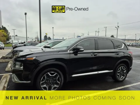 Black 2023 Hyundai Santa Fe Hybrid SEL Premium for sale in Longview, WA