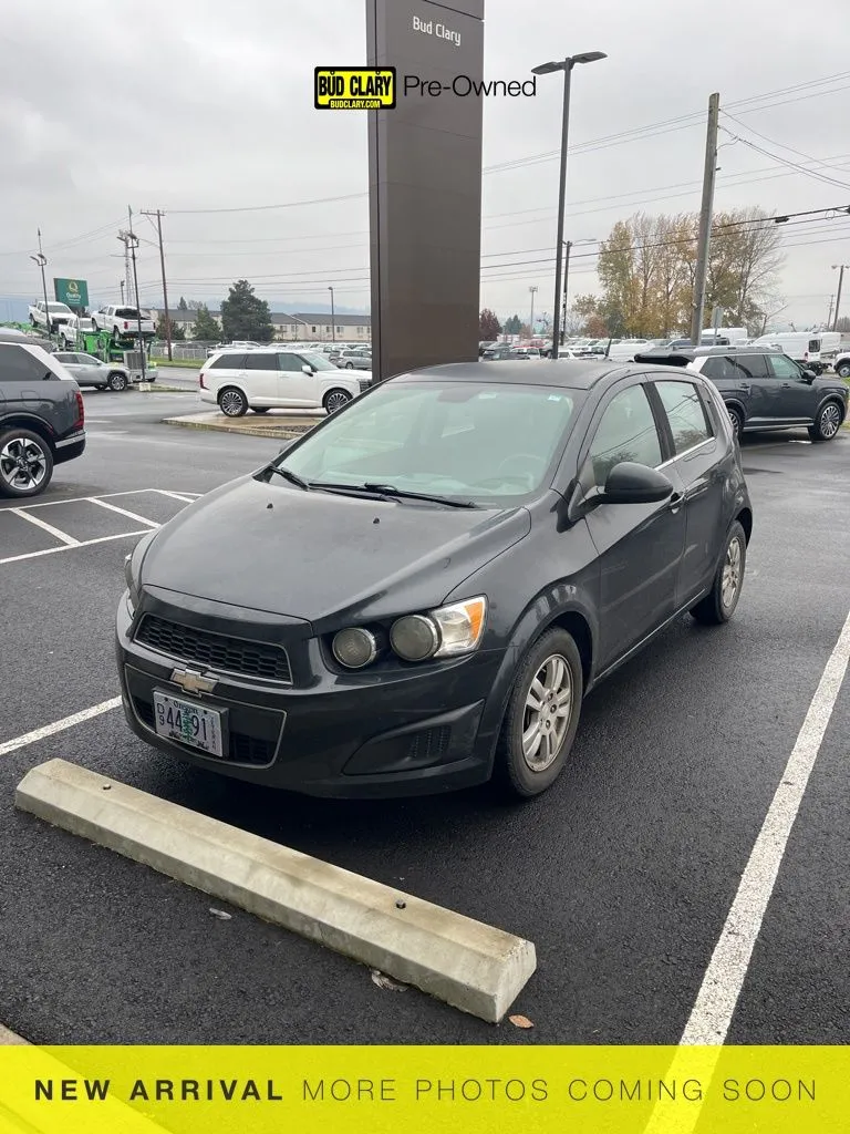 Black 2013 Chevrolet Sonic LT for sale in Longview, WA
