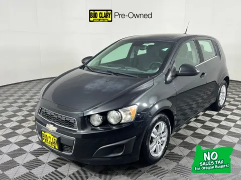 Black 2013 Chevrolet Sonic LT for sale in Longview, WA