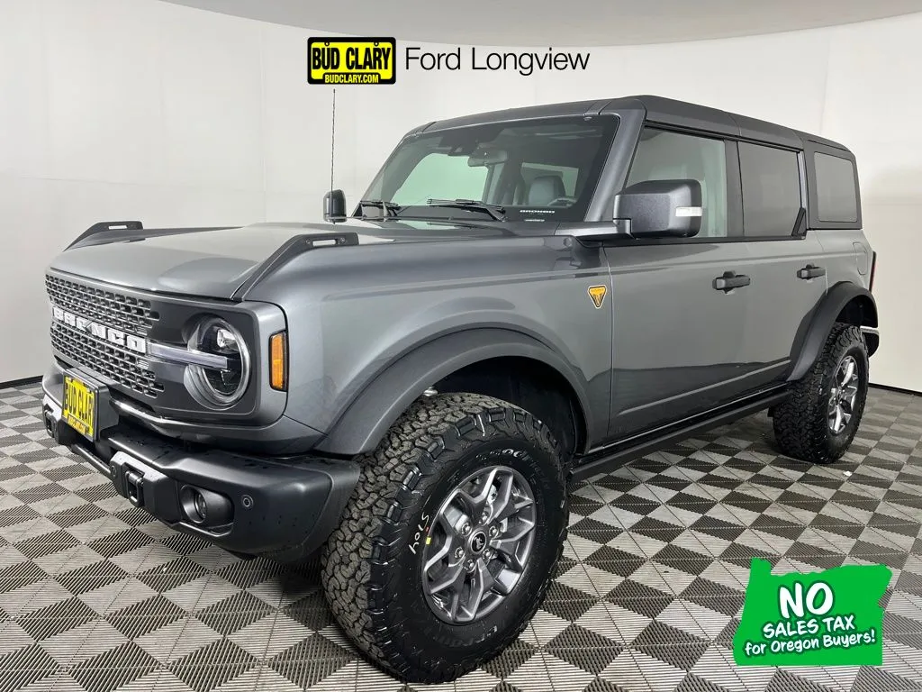 Gray 2025 Ford Bronco Badlands for sale in Longview, WA