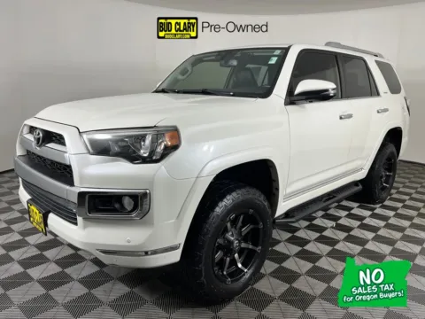 White 2018 Toyota 4Runner Limited for sale in Longview, WA