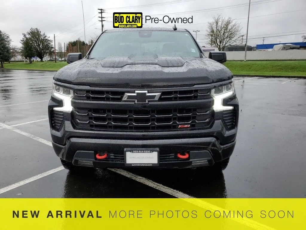 Black 2022 Chevrolet Silverado 1500 LT Trail Boss for sale in Longview, WA