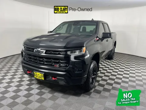 Black 2022 Chevrolet Silverado 1500 LT Trail Boss for sale in Longview, WA