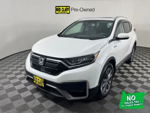 White 2022 Honda CR-V Hybrid Touring for sale in Longview, WA