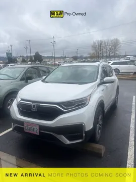 White 2022 Honda CR-V Hybrid Touring for sale in Longview, WA