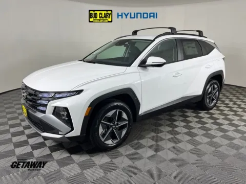 White 2026 Hyundai Tucson Hybrid SEL Convenience for sale in Longview, WA