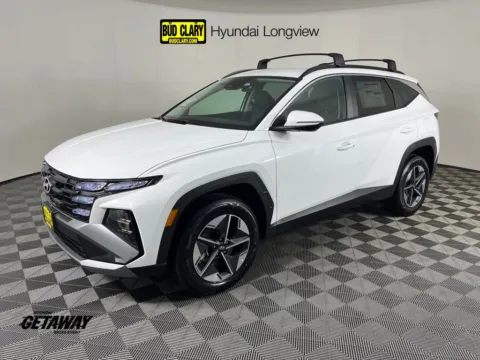 White 2026 Hyundai Tucson Hybrid SEL Convenience for sale in Longview, WA