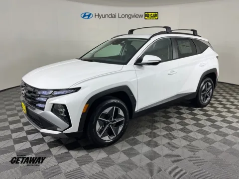 White 2026 Hyundai Tucson Hybrid SEL Convenience for sale in Longview, WA