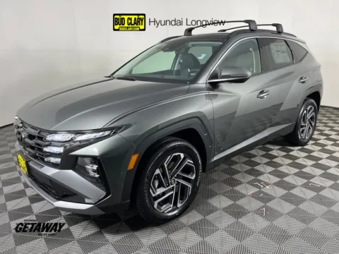 Gray 2026 Hyundai Tucson Hybrid Limited for sale in Longview, WA