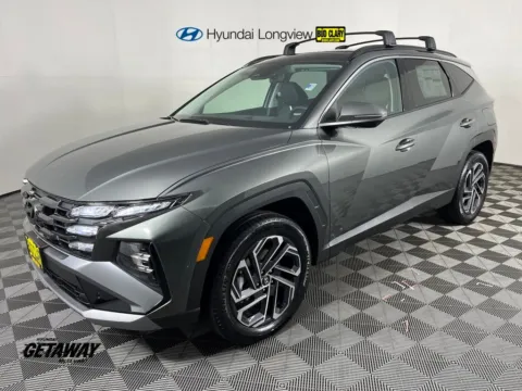 Gray 2026 Hyundai Tucson Hybrid Limited for sale in Longview, WA