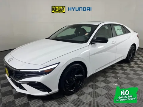 White 2026 Hyundai Elantra SEL Sport for sale in Longview, WA
