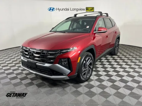 Red 2026 Hyundai Tucson Hybrid Limited for sale in Longview, WA