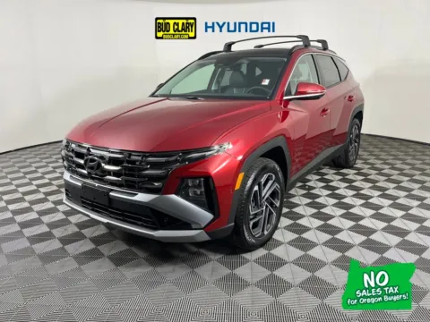 Red 2026 Hyundai Tucson Hybrid Limited for sale in Longview, WA