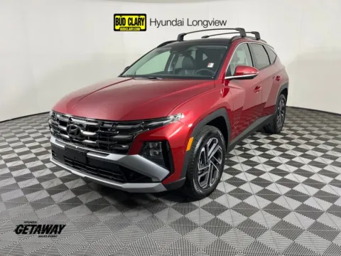 Red 2026 Hyundai Tucson Hybrid Limited for sale in Longview, WA