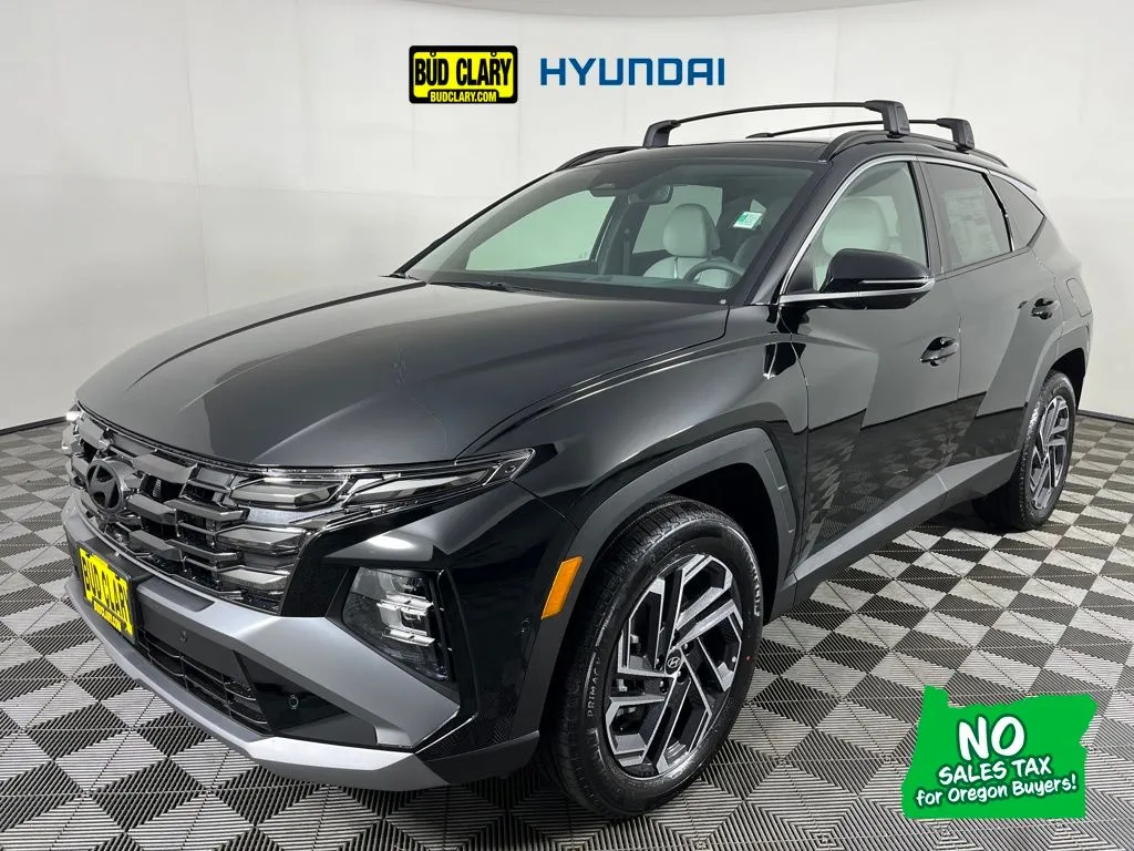 Black 2026 Hyundai Tucson Hybrid Limited for sale in Longview, WA