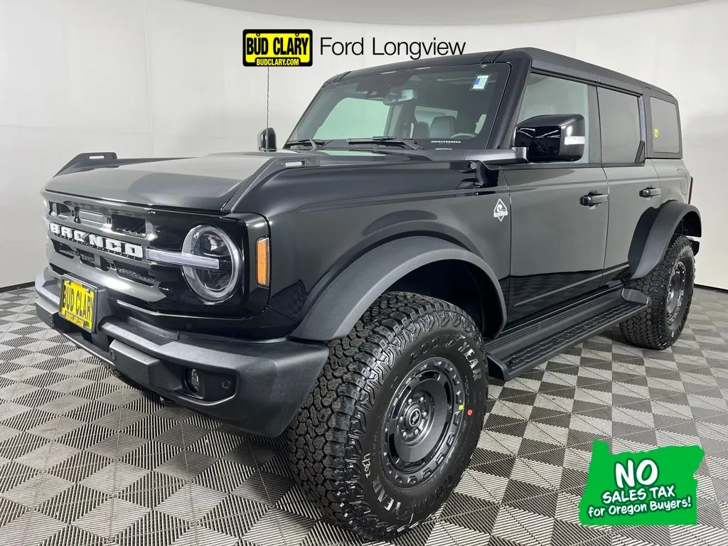 Black 2025 Ford Bronco Outer Banks for sale in Longview, WA