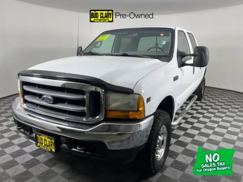 White 2001 Ford F-250SD XLT for sale in Longview, WA