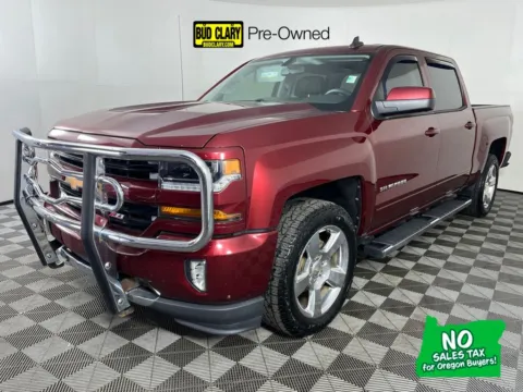 Red 2017 Chevrolet Silverado 1500 LT for sale in Longview, WA
