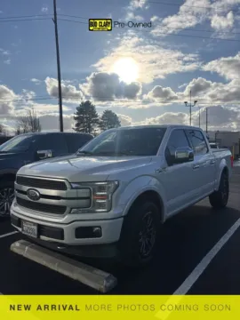 White 2018 Ford F-150 Platinum for sale in Longview, WA