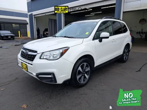 White 2017 Subaru Forester 2.5i Premium for sale in Longview, WA