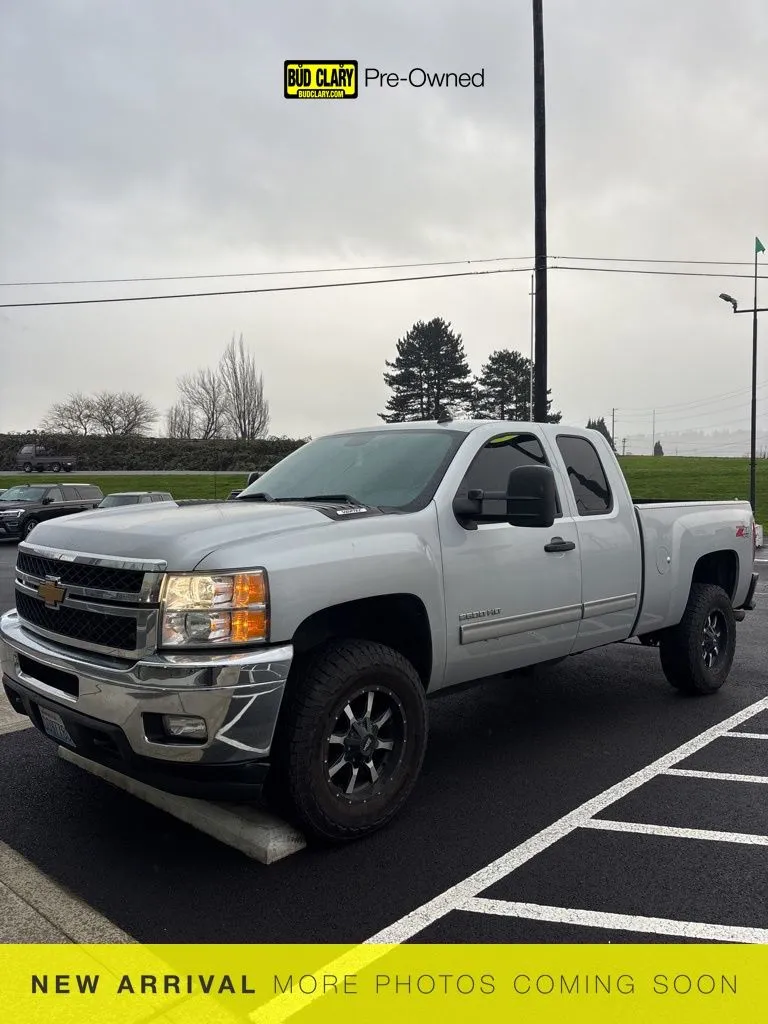 Silver 2012 Chevrolet Silverado 2500HD LT for sale in Longview, WA