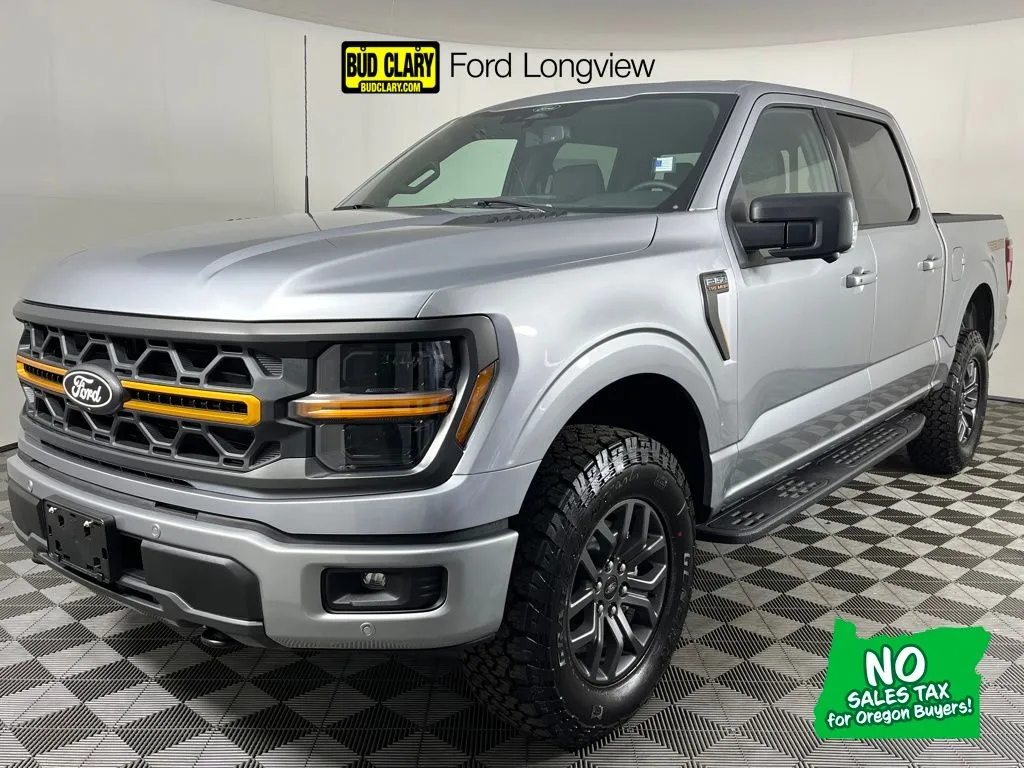 Silver 2025 Ford F-150 Tremor for sale in Longview, WA