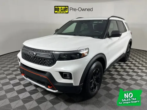 White 2022 Ford Explorer Timberline for sale in Longview, WA